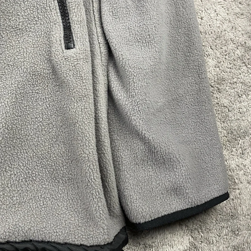 Beverly Hills Polo Club‎ Jacket Mens XXL Gray Black Fleece Zip Front